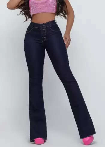 Calça Jeans Modeladora Flare